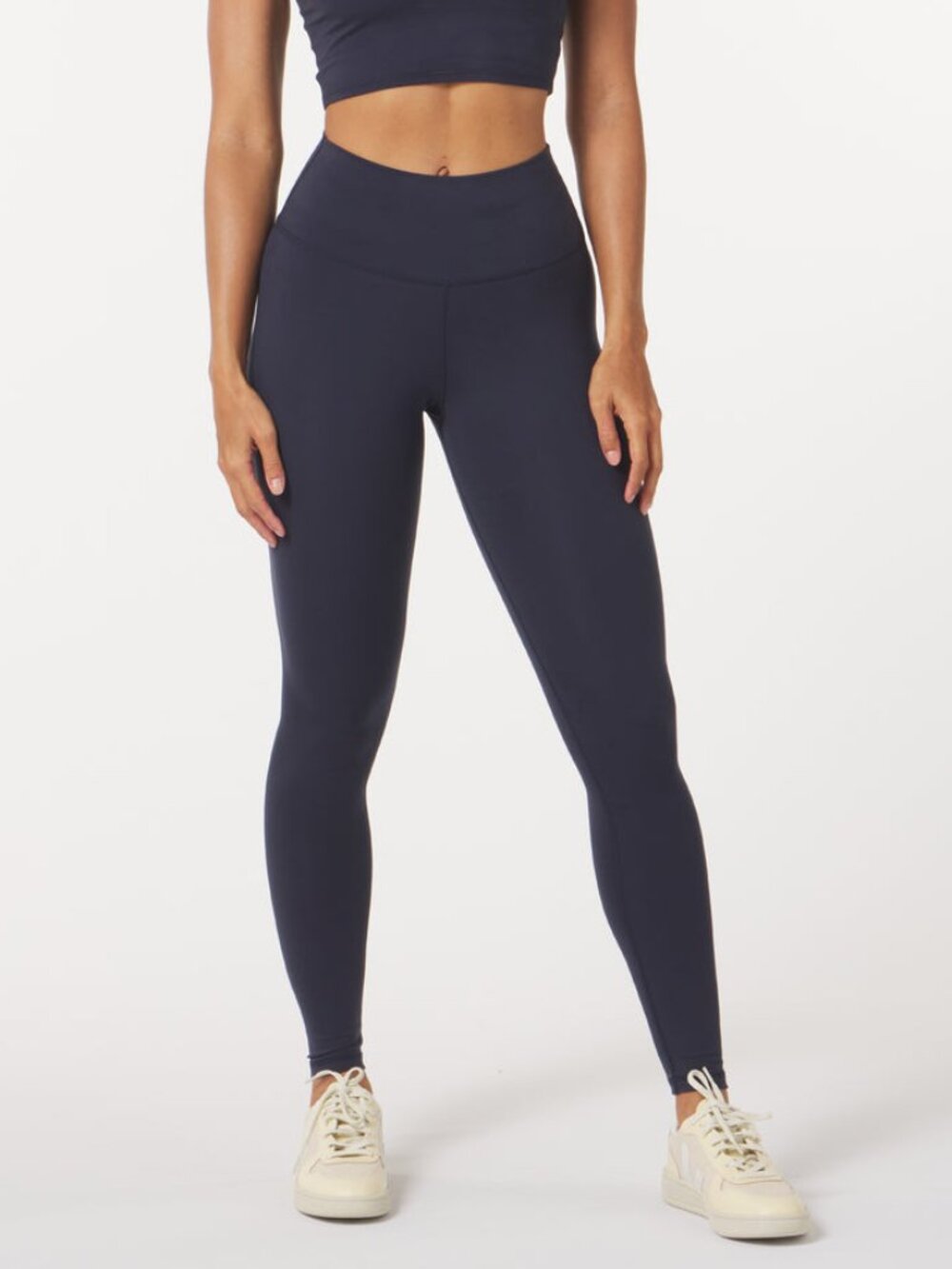 Glyder High Waist Pure Legging - Navy (Size L)